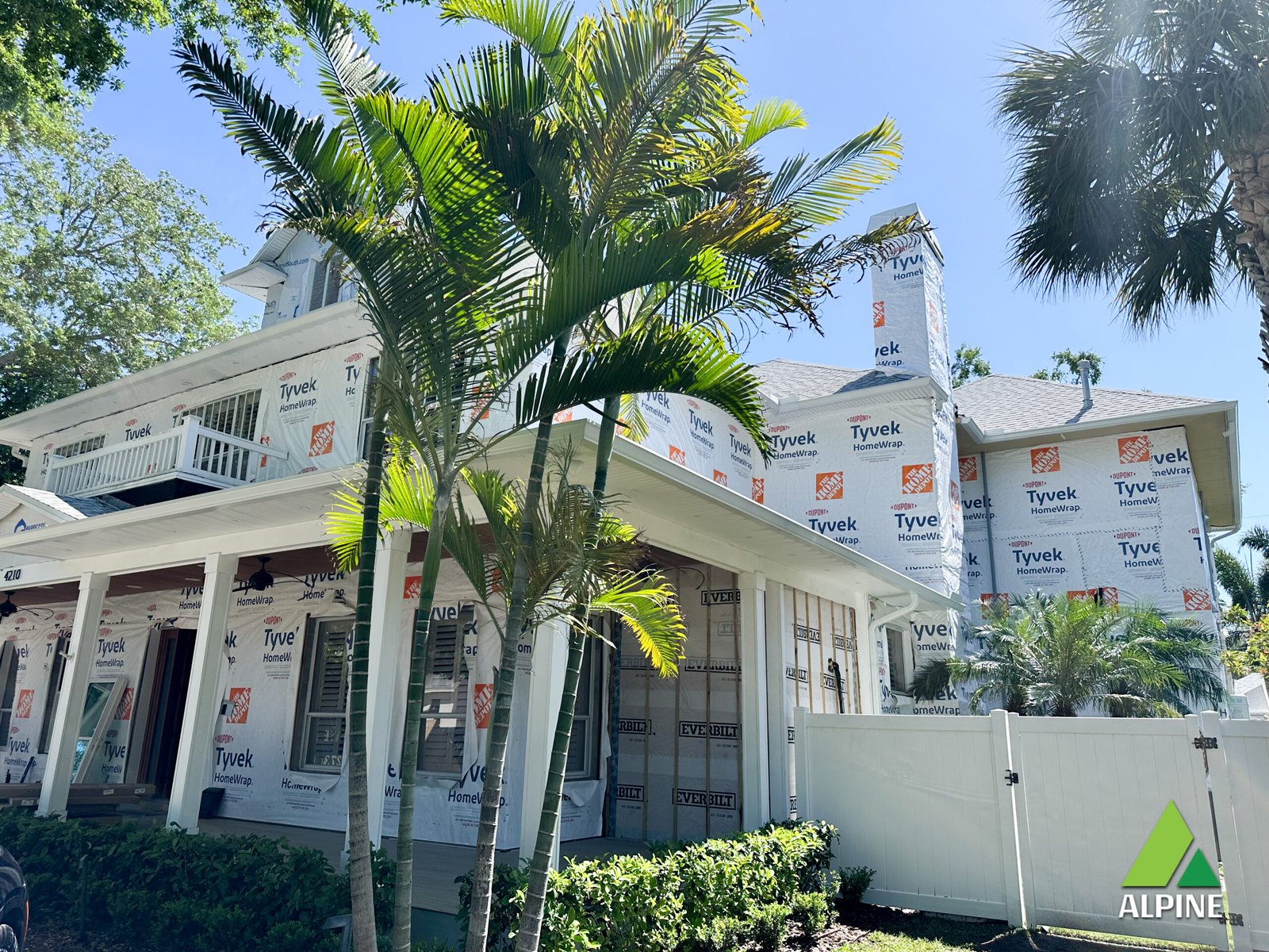 Seminole storm damage home restoration by Alpine Contracting