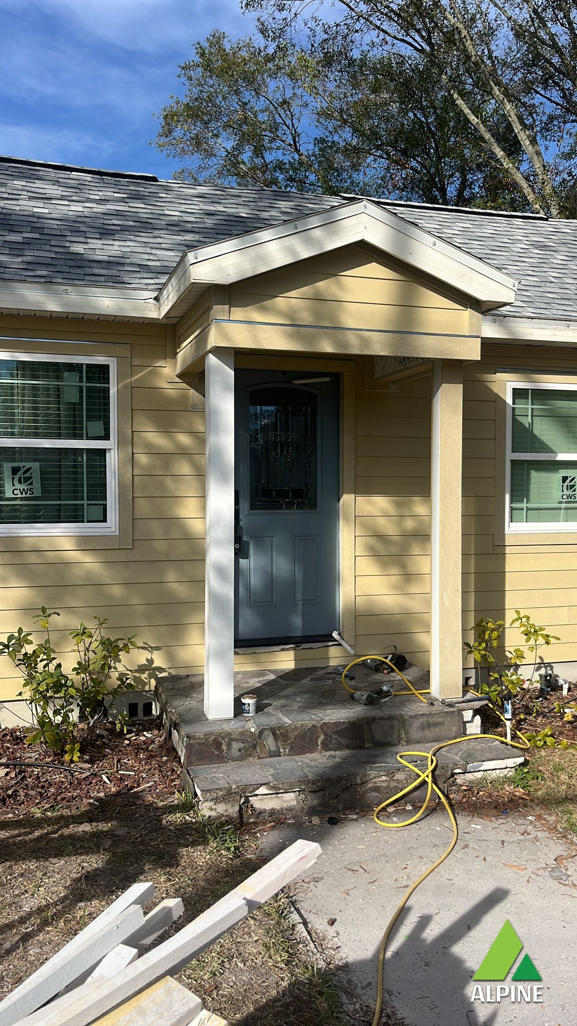 Roof repair and shingle replacement on Indian Rocks Beach home by Alpine Contracting