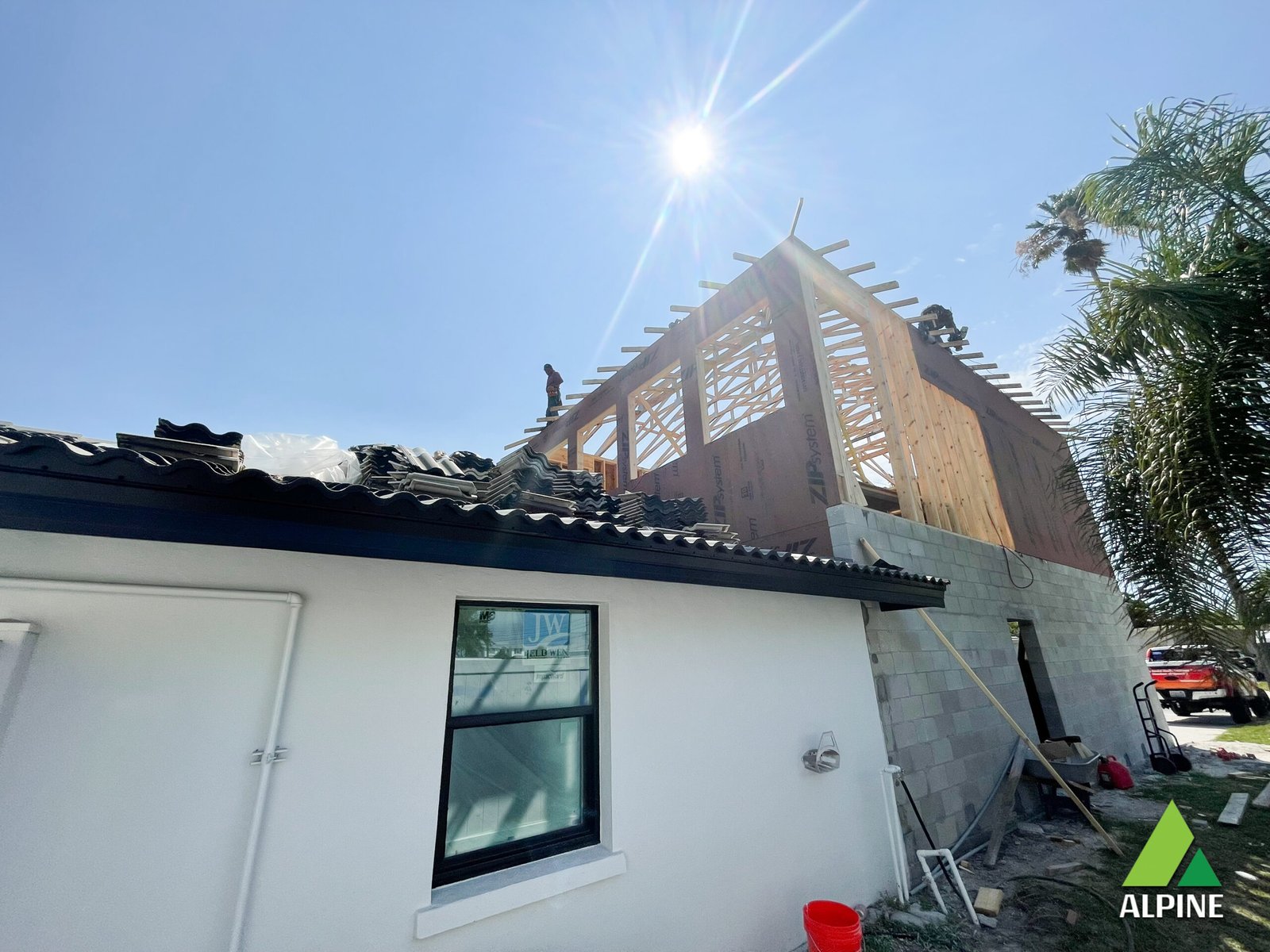 Structural damage repair in foundation of St. Pete Beach home by Alpine Contracting